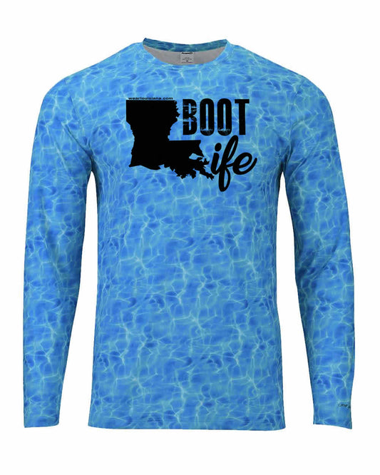 Blue Water Long Sleeve: Boot Life