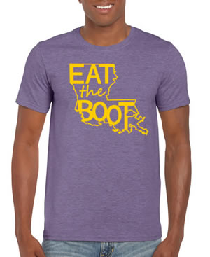 Eat The Boot: Purple and Yellow