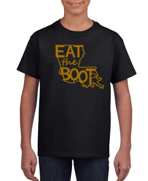 Eat The Boot Youth: Black and Gold