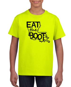 Eat The Boot Youth: Safety Green