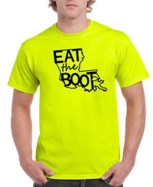 Eat The Boot: Safety Green
