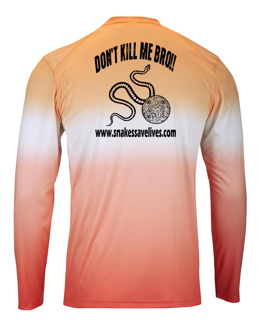Snake Life: Peach and Coral Long Sleeve