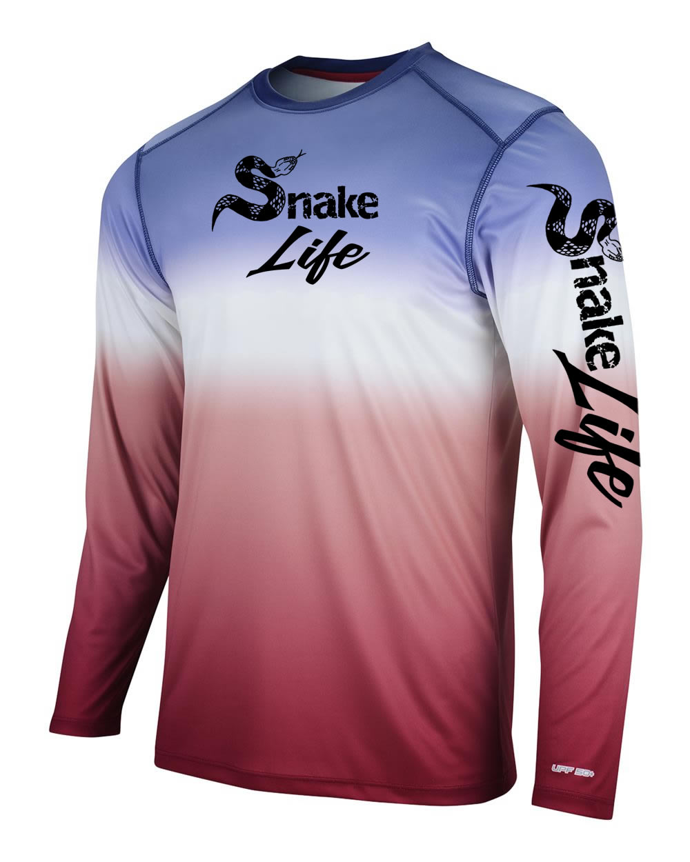 Snake Life: Red White and Blue Long Sleeve