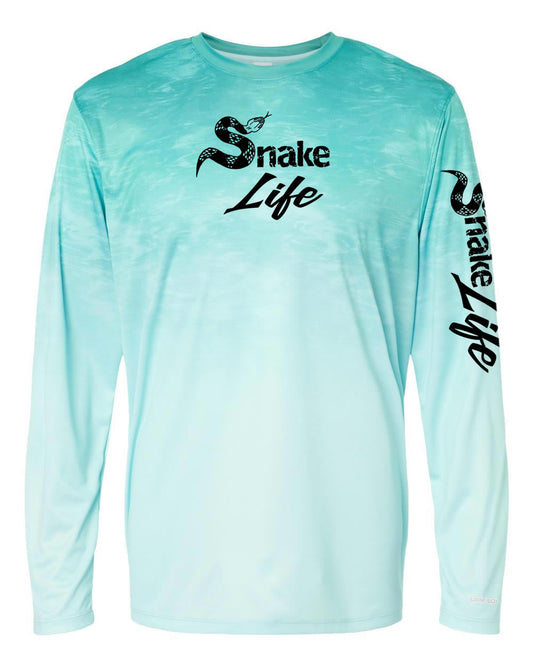 Snake Life: Aqua Long Sleeve