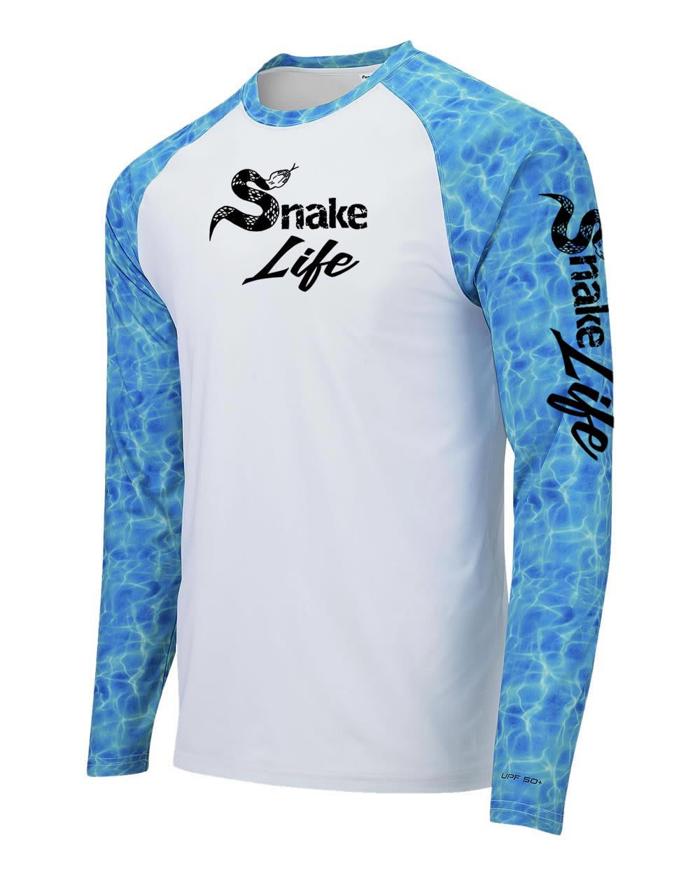 Snake Life: Blue Long Water Sleeve