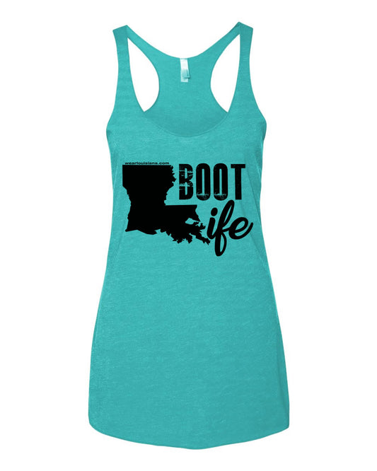 Tahiti Women's Tank: Boot Life