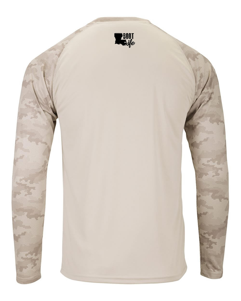 Sand Camo Long Sleeve: Boot Life