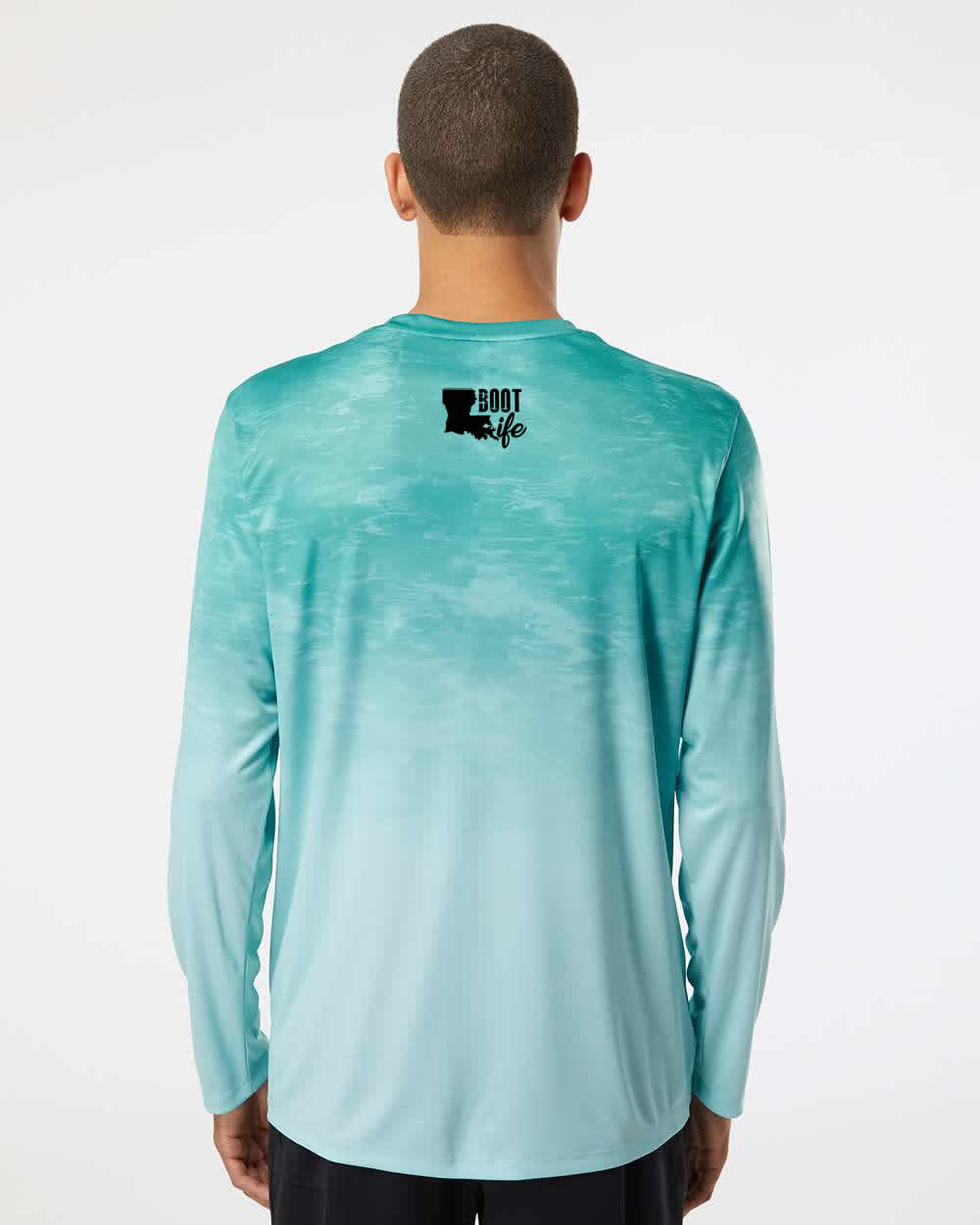 Aqua Smoke Long Sleeve: Boot Life