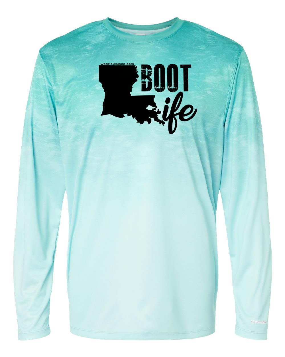 Aqua Smoke Long Sleeve: Boot Life