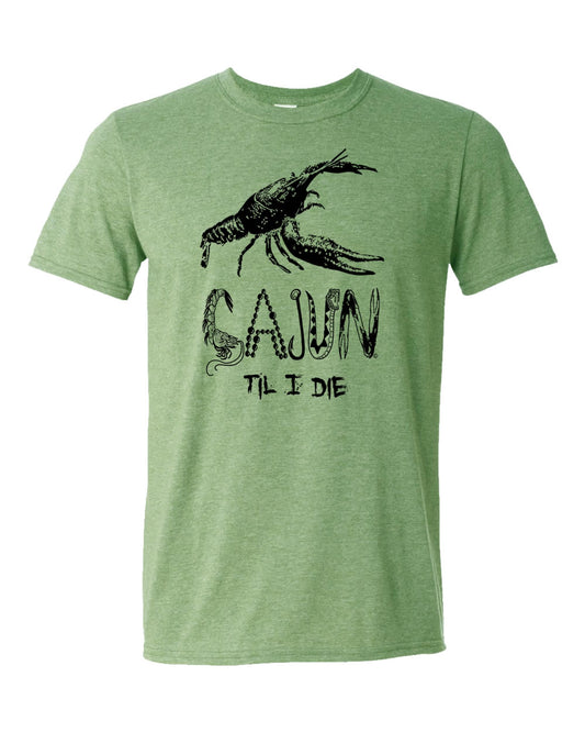 Military Green: Cajun Til I Die