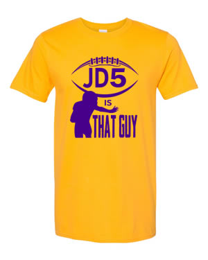 Purple and Yellow: JD5 Is That Guy