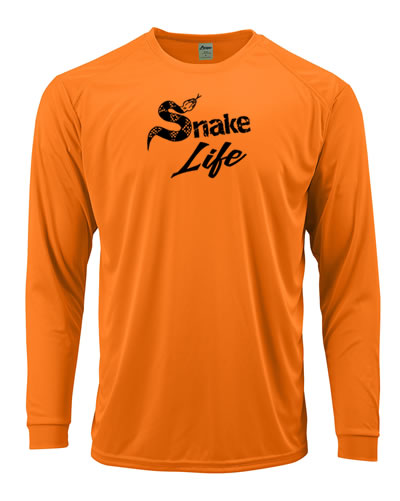 Snake Life: Orange Long Sleeve