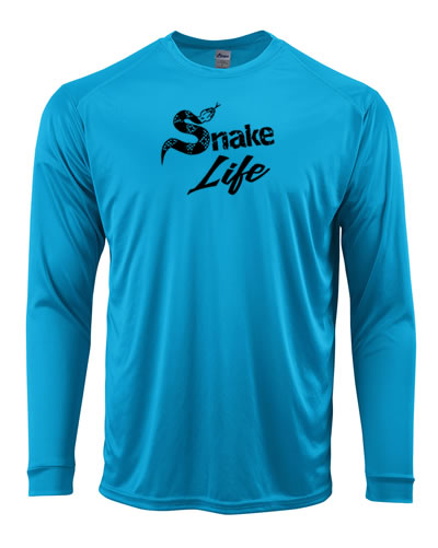 Snake Life: Blue Long Sleeve